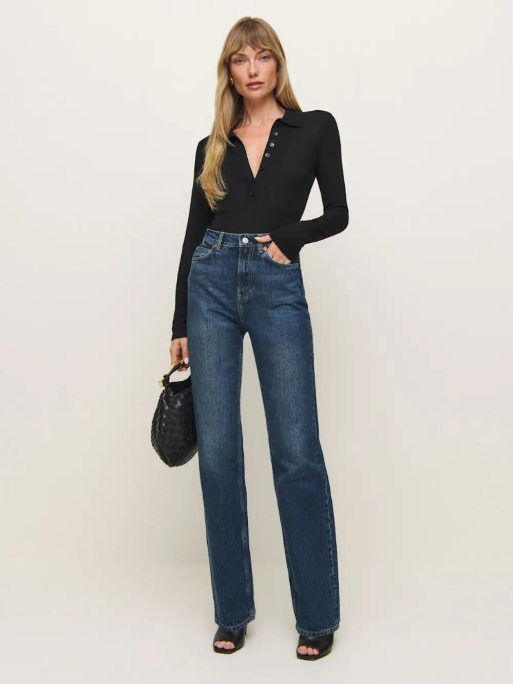 Reformation Wilder High Rise Wide Leg Jeans